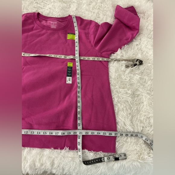 Tek Gear Ultrasoft Fleece Crewneck Sweatshirt – Women’s 2X – magenta blossom - Picture 8 of 15
